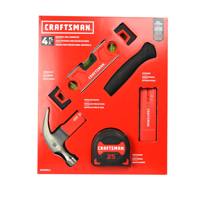 YMMV - CRAFTSMAN Hang Anything Tool Kit ($20 + shipping which varies but is free with a $45 purchase) $19.98
