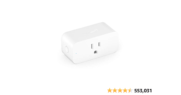 Amazon Smart Plug | Works with Alexa | control lights with voice | easy to set up and use - $14.99