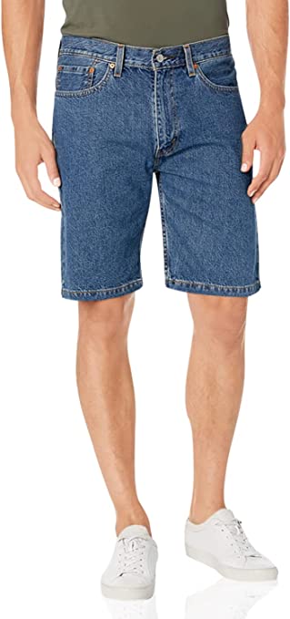 Levi's 505 Regular Fit Shorts (Light Stonewash, Medium Stonewash, Black)
