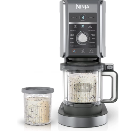 Restored Ninja CREAMi Deluxe 11-in-1 XL Ice Cream Maker!