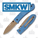 KA-BAR Dozier D2 Folding Hunter Lockback Knife (Blue) $24.40 + Free Shipping