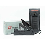 StatGear T3 Tactical Auto Rescue Tool Knife Window Breaker Seatbelt Cutter EMS - $24.74