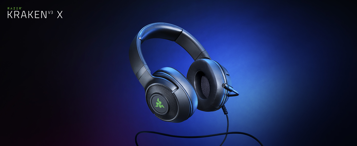 Razer Kraken V3 X Gaming Headset: 7.1 Surround Sound $44.99