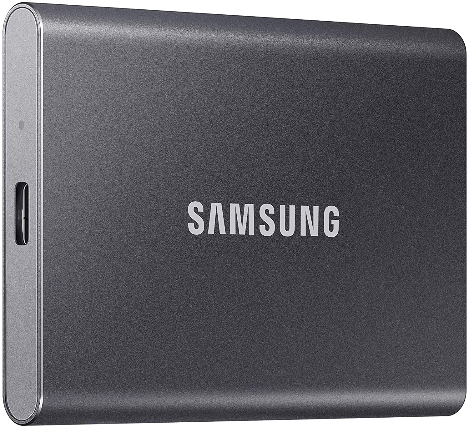 Samsung T7 Portable SSD 2TB - Up to 1050MB/s - USB 3.2 External Solid State Drive, Gray, Blue, or Red $219.99