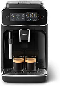 Philips 3200 Series Fully Automatic Espresso Machine w/ Milk Frother, Black, EP3221/44 $479