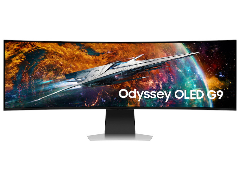 49" Odyssey OLED G9 240Hz Curved Smart Gaming Monitor (Edp) - $804
