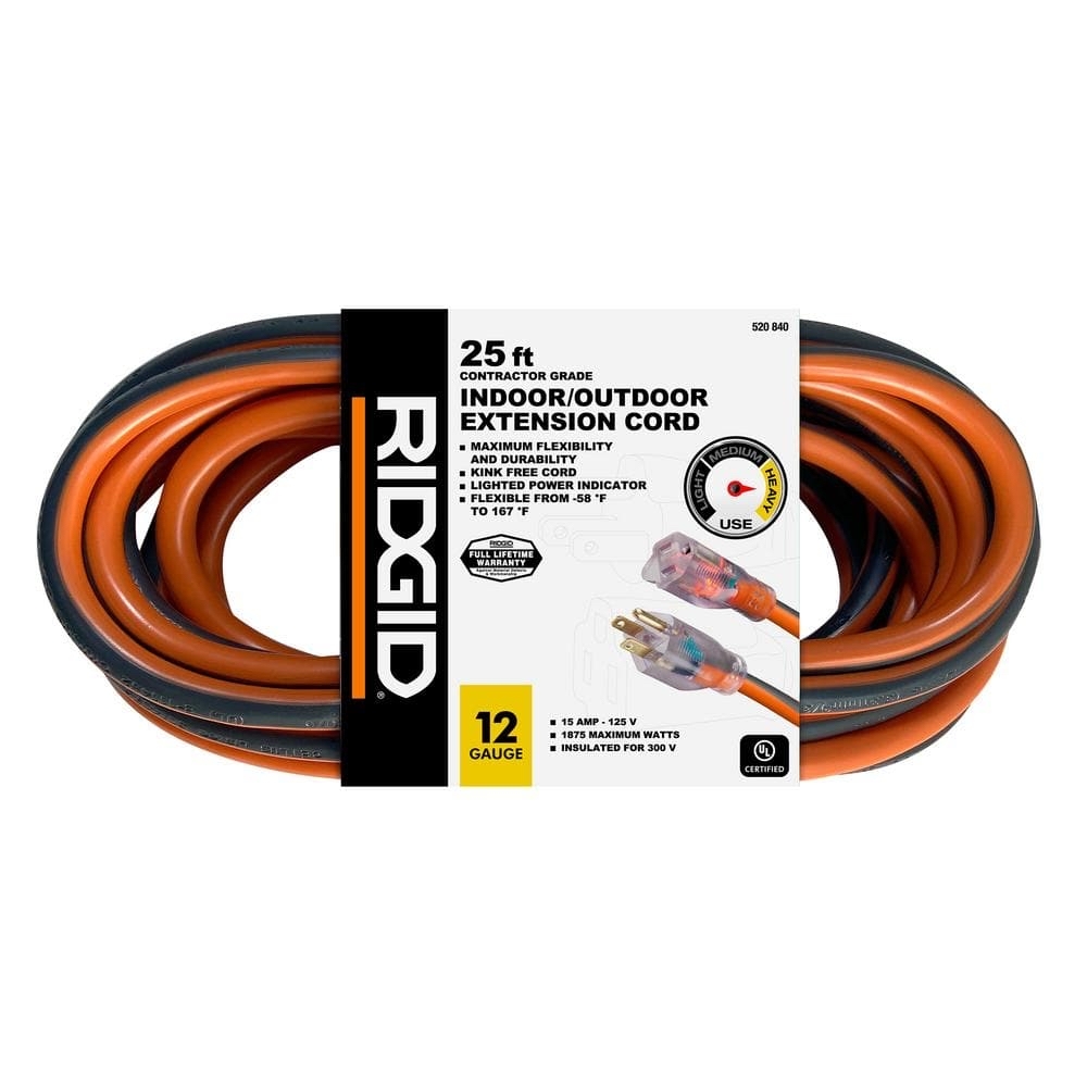 25ft-ridgid-12-3-heavy-duty-indoor-outdoor-lighted-end-extension-cord