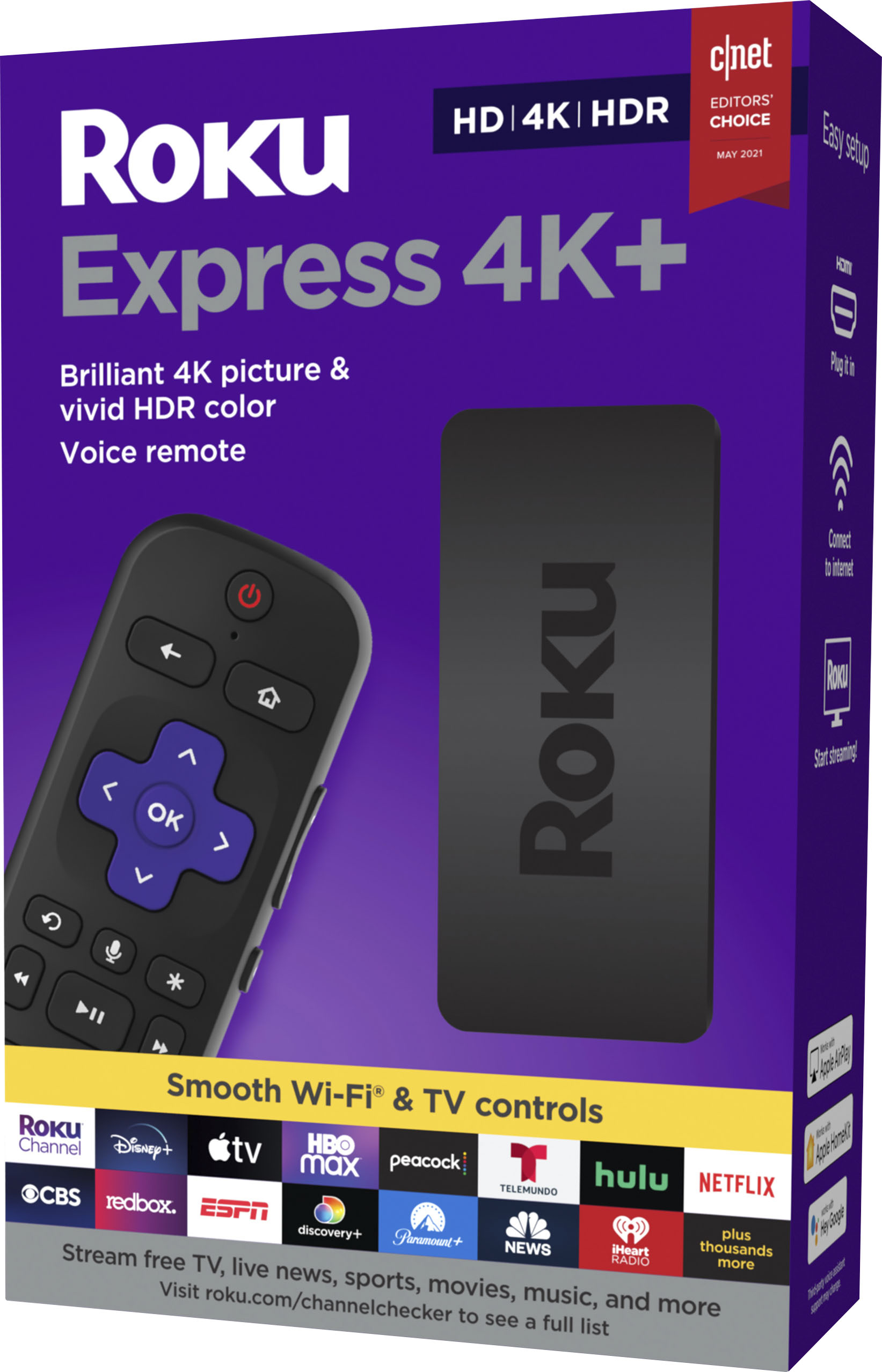 Roku Express 4k+ (2021) $29.99