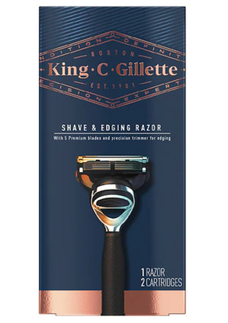 King C Gillette Razor w/10 blades + $10 Walgreens reward points - $20.07