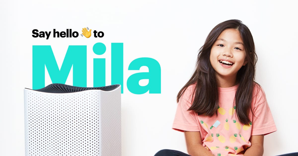 Say hello 👋 to Mila, the refreshingly thoughtful air purifier - $297