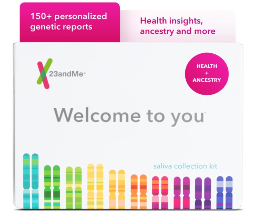 23andMe Health + Ancestry Service: Personal Genetic DNA Test Including Health Predispositions $99.99