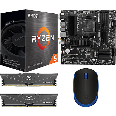 Ryzen 5 5500 + MSI PRO B550M + 16GB DDR4 RAM + Logitech M170 Wireless Mouse $168.65 + Free Shipping