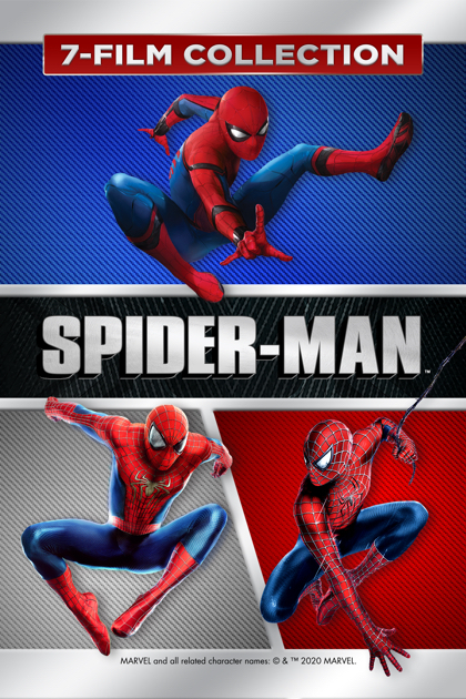 ‎Spider-Man 7-Film Collection on iTunes - $39.99