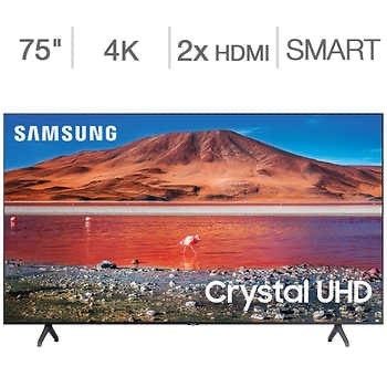 Samsung 75" - TU700D Series / TU7000 - 4K UHD LED LCD TV - $629