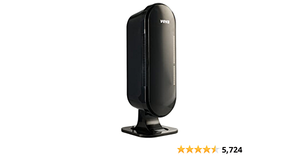 [Amazon] VEVA 8000 Black Air Purifier for Home, 325 Sq Ft., HEPA Filter & 4 Premium Activated Carbon Pre Filters - $33.14