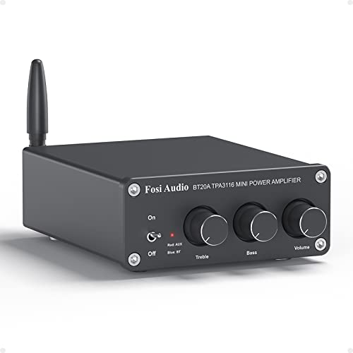 Fosi Audio BT20A Bluetooth 5.0 Stereo Audio 2 Channel Amplifier Receiver $70