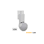 Made For Amazon Outlet Hanger, White, for Echo Dot (4th generation) - $4.99
