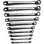 Capri Tools 75-Degree Deep Offset Double Box End Wrench Set, 6 to 24 mm, Metric, 10-Piece with Heavy Duty Canvas Pouch (CP11950-10MPK) $110.5