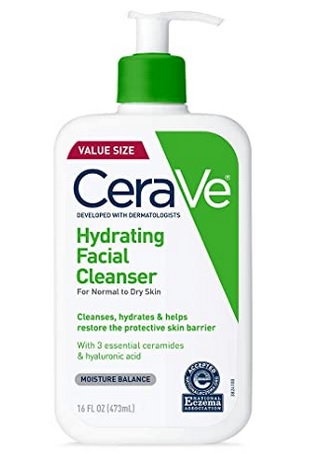 2x CeraVe Hydrating Facial Cleanser (16oz) for $19.66
