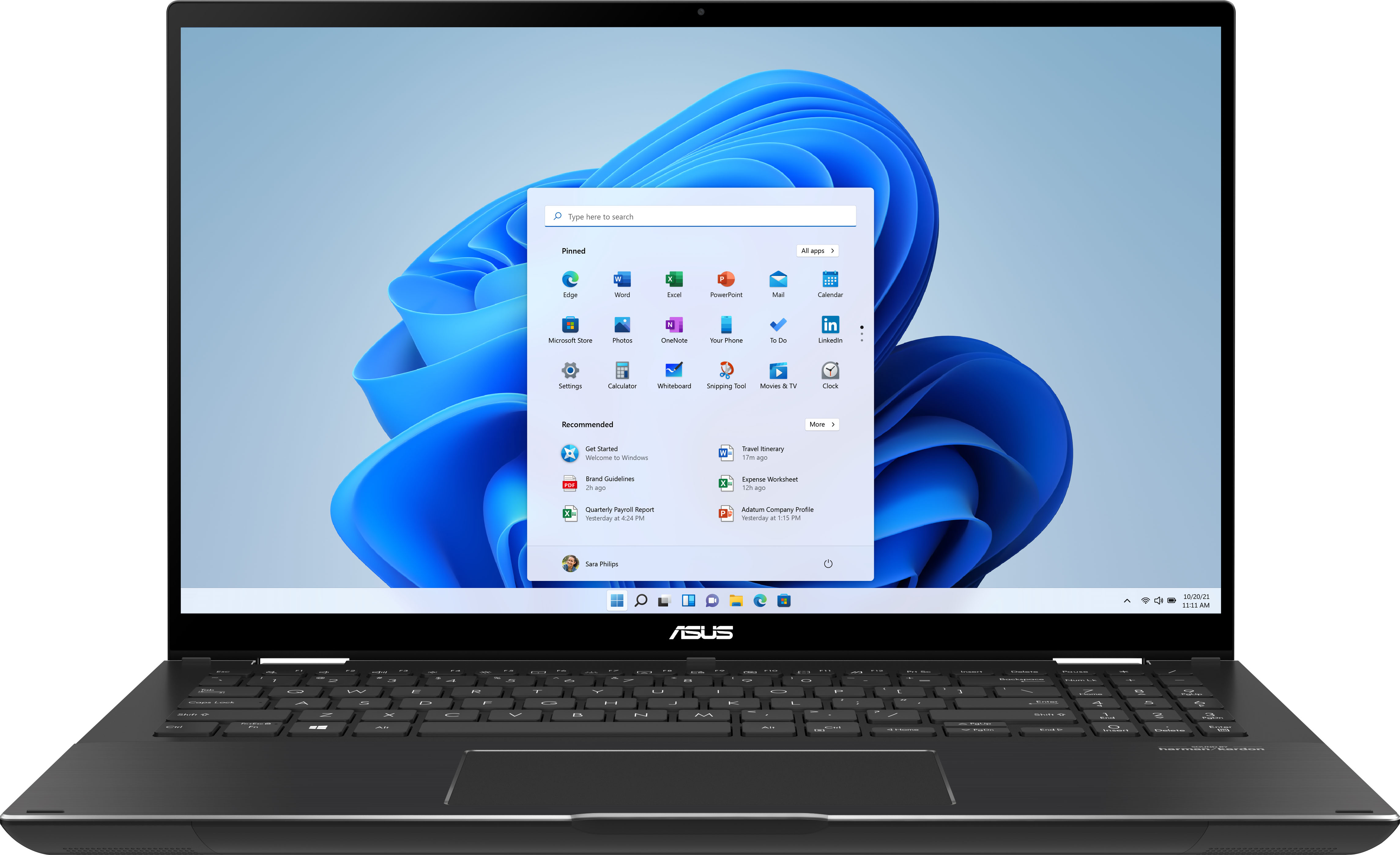 ASUS - ZenBook Flip 15 Q528EH 15.6" Touch-Screen Laptop-Intel Core i7-16GB Memory-NVIDIA GeForce GTX 1650 Max-Q-512GB SSD - Grey for $799.99