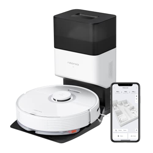 roborock Q7 Max+ Robot Vacuum and Mop with Auto-Empty Dock Pure, Hands-Free Cleaning for up to 7 Weeks, APP-Controlled Mopping, 4200Pa Suction for $650