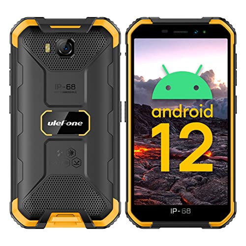 Rugged Smartphone Unlocked, Ulefone Armor X6 Pro(2022) IP69K Waterproof Phone, Android 12 4GB+32GB, 13MP+5MP, 5.0 inch, 4000mAh Battery for $107.09