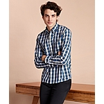 Plaid Cotton Broadcloth Sport Shirt for $29.99 (Brooks Brothers)