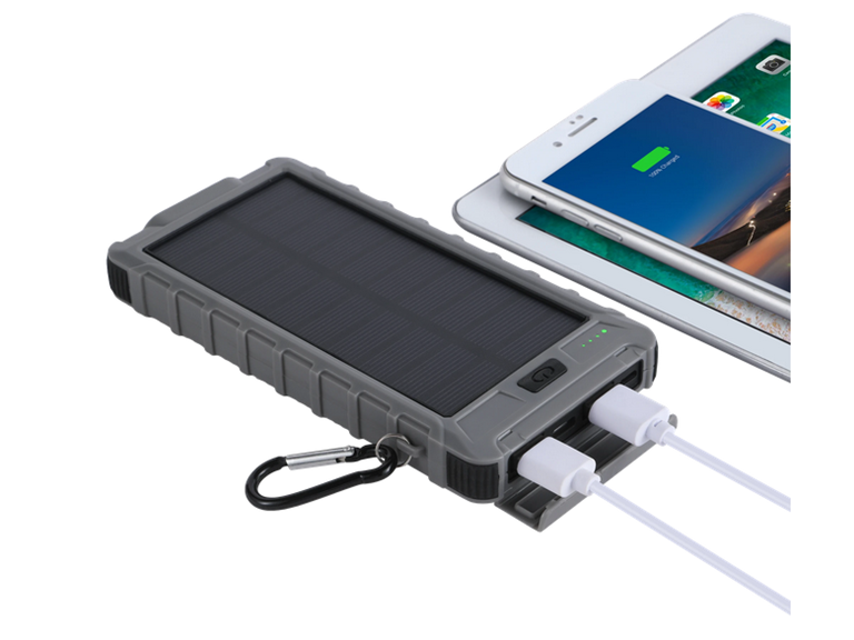 Aduro PowerUp Solar 10,000mAh Dual USB Backup Battery $17.99 Woot