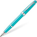 46% Off Cross Bailey Light Polished Teal Resin w/Polished Chrome Appointments and Medium Nib Fountain Pen $13.49