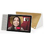 10" Lenovo Smart Display w/ Google Assistant (White/Bamboo) $100 + Free Shipping