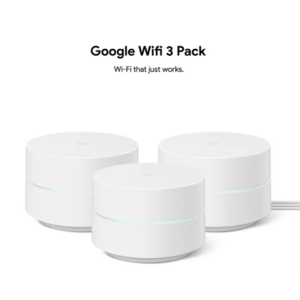 $75.81 @ Walmart.com: Google Wifi - AC1200 - Mesh WiFi System - Wifi Router - 4500 Sq Ft Coverage - 3 packBreeze  3 PK (US)