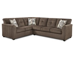 Kennedy Navy or Chocolate Sectional $399 After Mail in Rebate at Menards + Free Shipping to Store