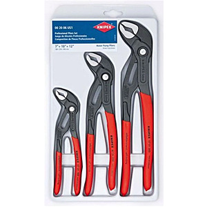 Knipex Cobra High Tech Water Pump Pliers Set 3pc $95.16 At Acme Tool + Free Shipping on Orders Over $199