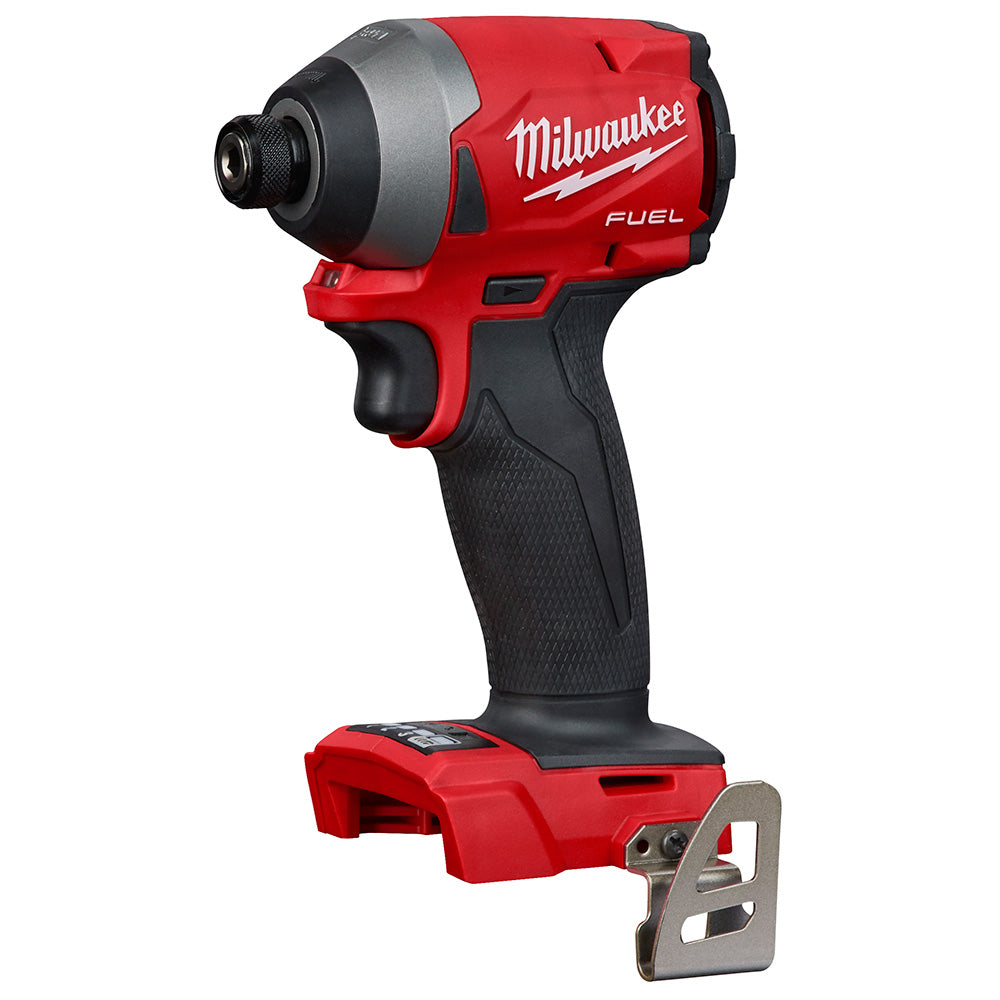 Milwaukee 2853-20 M18 FUEL 18V 1/4-Inch Cordless HEX Impact Driver with 3.0Ah High Output compact battery $149.00