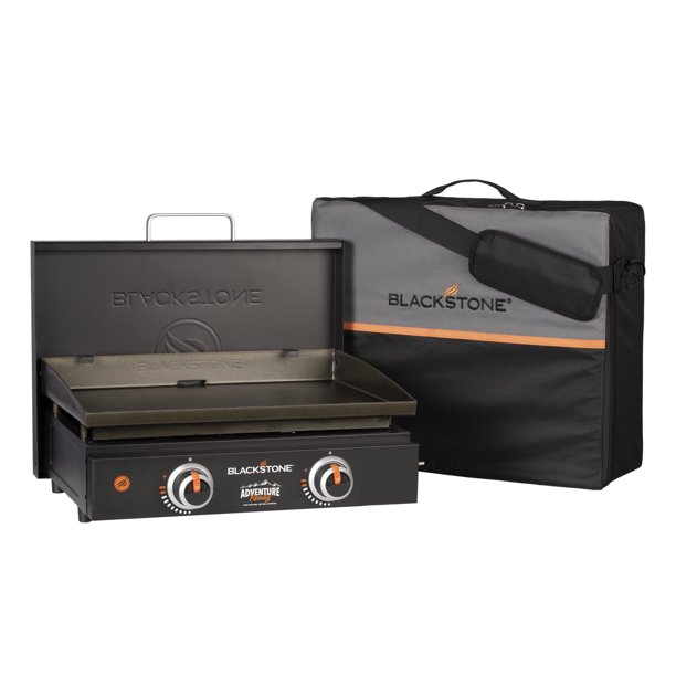 Blackstone Adventure Ready 22" Griddle Bundle with Bonus Hard Cover and Carry Bag for $117