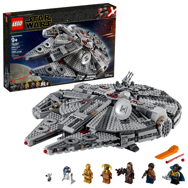 LEGO Star Wars: The Rise of Skywalker Millennium Falcon 75257 (1351 pcs) for $128