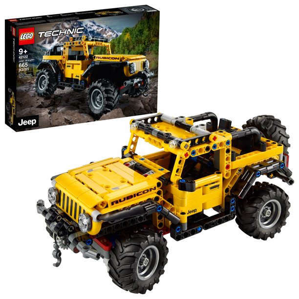 665 pcs - LEGO Technic Jeep Wrangler 42122 for Kids Who Love High-Performance Vehicles for $40