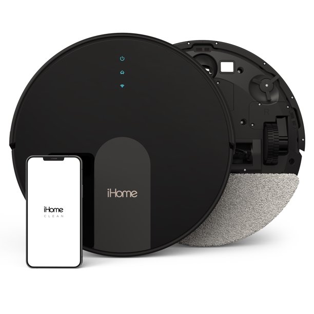 iHome AutoVac Eclipse G 2-in-1 Robot Vacuum and Mop with Homemap Navigation for $115