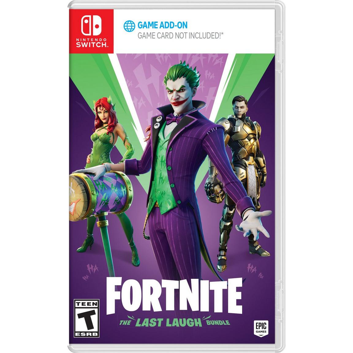 Fortnite: The Last Laugh Bundle - Xbox One/ Nintendo Switch/ Playstation 4 / Playstation 5 for $14.99