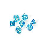 Select GameStop stores: Atrix 7-Dice Set $0.68 - Clear and Blue, Translucent Black, or Pink