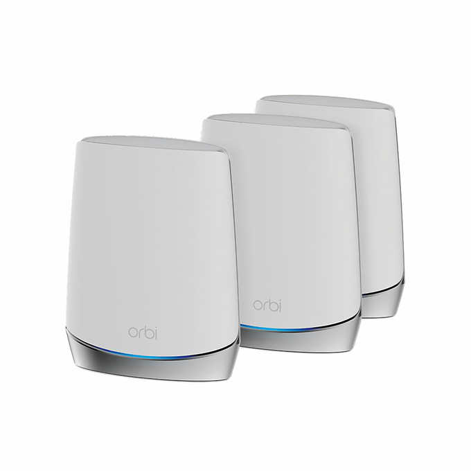 Costco Members - Valid 1/17/22 through 2/13/22. While supplies last - $379.99: 3-Pack (RBK753S AX4200) NETGEAR Orbi Whole Home Mesh Wi-Fi 6 System