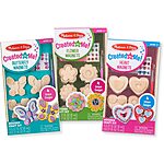 Save 26% of Melissa &amp; Doug Paint &amp; Decorate Your Own Wooden Magnets Craft Kit – Butterflies, Hearts, Flowers=	$13.59+Free Shipping w/Prime or on order ＄25+