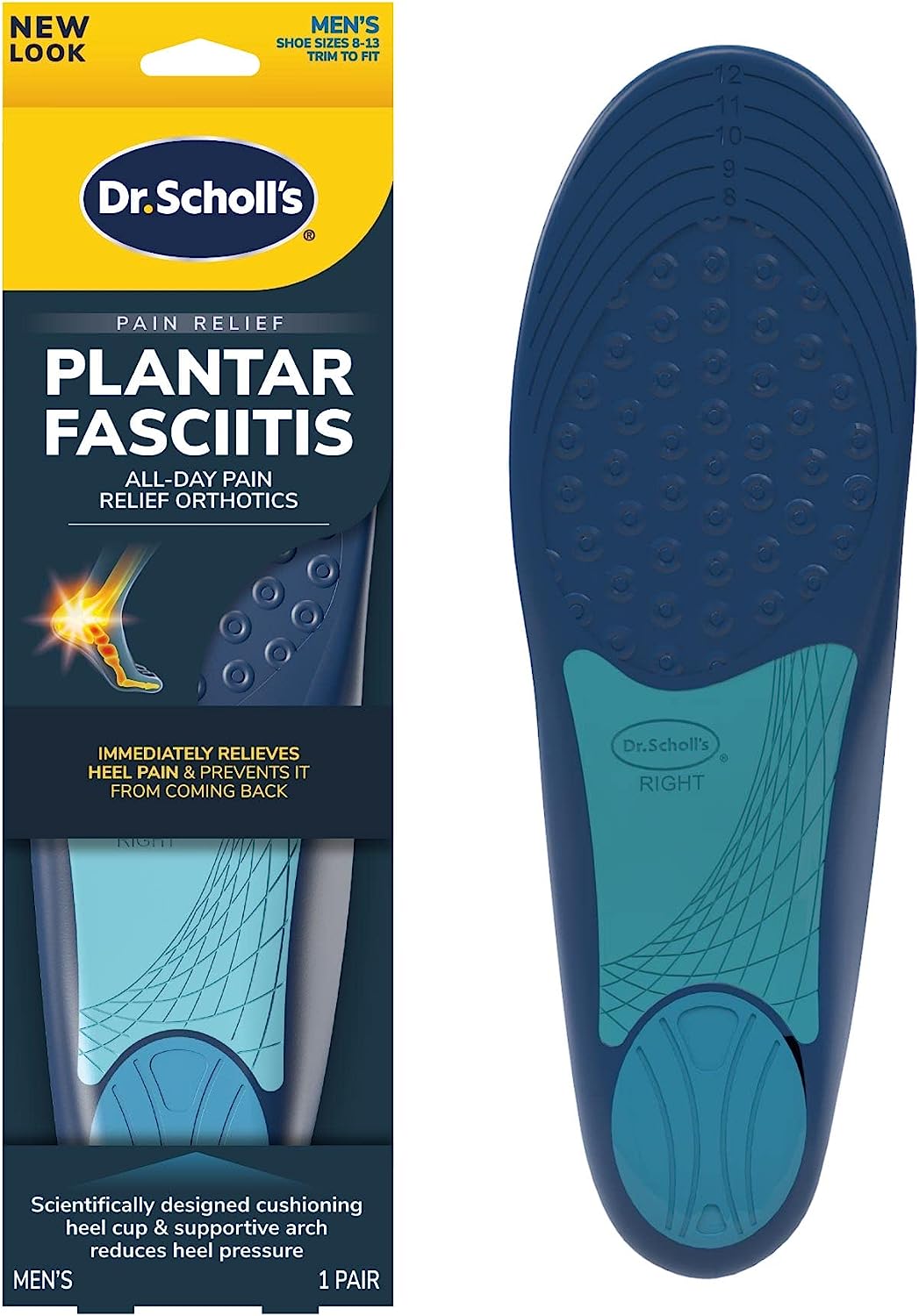 Dr. Scholl’s® Plantar Fasciitis Pain Relief Orthotic Insoles $10.00/ea when you order two $19.37