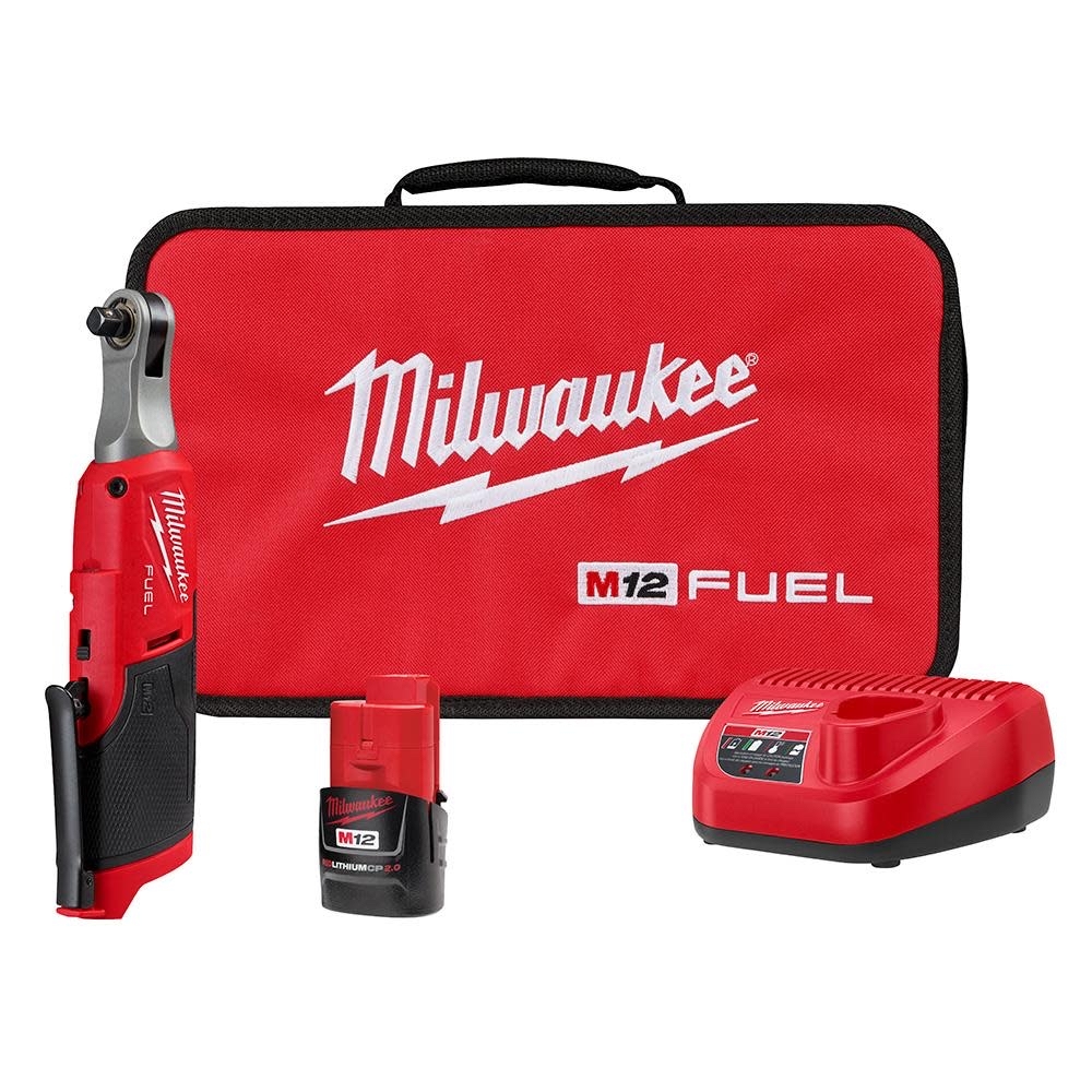 Milwaukee M12 FUEL 3/8" High Speed Ratchet Kit 2567-21H from MILWAUKEE - $99