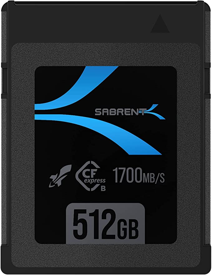 512GB Sabrant CFexpress Card + Sabrent CFexpress Type-B Card Reader $340 + Free Shipping