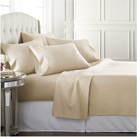 Danjor Linens Twin Size Bed Sheets Set 50% Off Coupon $17.5
