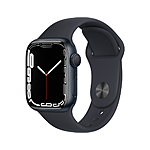 Apple Watch Series 7 GPS, 41mm Midnight Aluminum Case with Midnight Sport Band - Regular - Walmart.com + Free Delivery