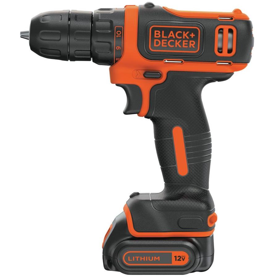 Black and Decker 12-Volt Max 3/8-in Cordless Drill $23.99 in store only at Lowe's