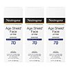 $17.09: Neutrogena Age Shield Face SPF 70 Sunscreen Lotion, 3-Pack 3oz