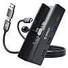 $15.59: Orico Desk Clamp 4-Port USB 3.0 5Gbps Adapter/Hub (1x Type-C &amp;amp; 3x Type-A)